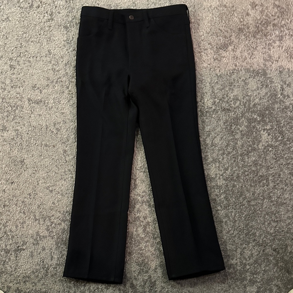Wrangler Black Dress Jeans 31x32